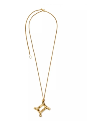 Jil Sander zodiac-sign pendant necklace - Gold