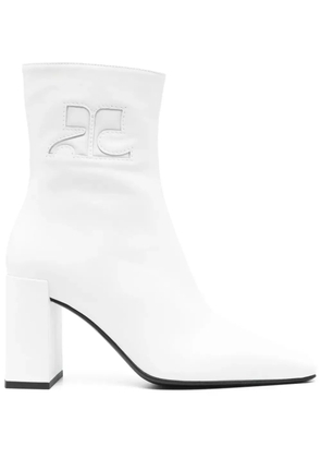 Courrèges Heritage ankle boots - White