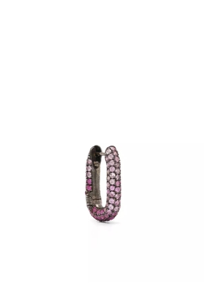 Selim Mouzannar sterling silver sapphire earring