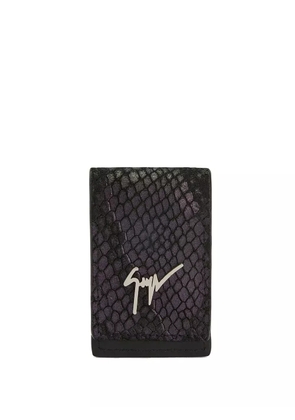 Giuseppe Zanotti Albert card holder - Black