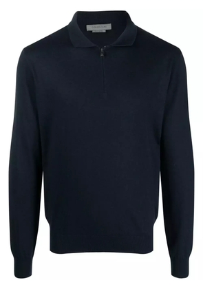 Corneliani half-zip sweatshirt - Blue