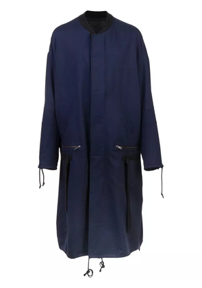 Haider Ackermann long shawl coat - Black