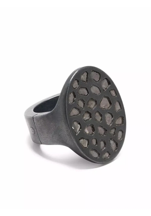 Parts of Four Sistema diamond ring - Black