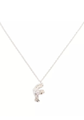 LOVENESS LEE F Alphabet necklace - Silver