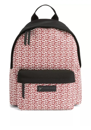 Giuseppe Zanotti Bud monogram backpack - Red