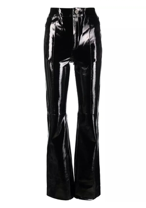 Gestuz high-waisted skinny trousers - Black