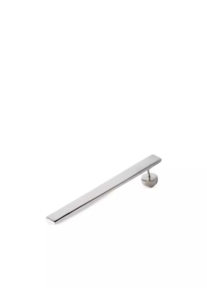 Parts of Four plate single earring - Silver