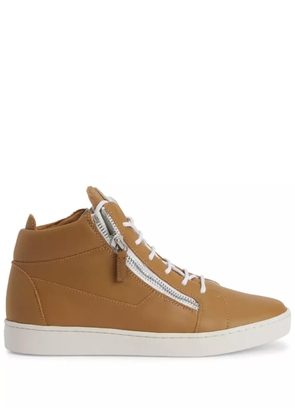 Giuseppe Zanotti Kriss mid-top sneakers - Brown