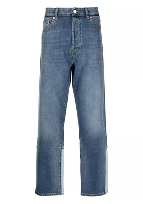 Valentino Garavani Rockstud-detail straight-leg jeans - Blue