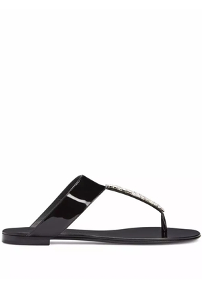 Giuseppe Zanotti Cleta flat sandals - Black