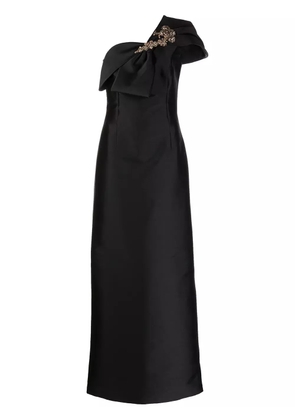 Sachin & Babi Ines one-shoulder gown - Black