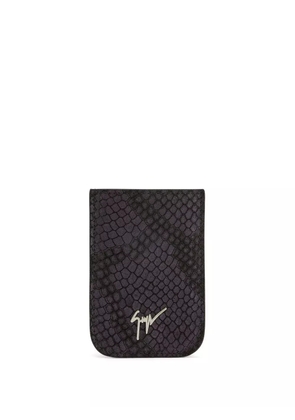 Giuseppe Zanotti Albert card holder - Black