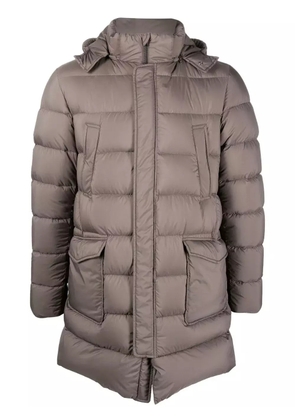 Herno padded hooded down jacket - Green