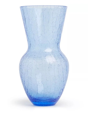 KLIMCHI Felicity cracked-effect vase - Blue