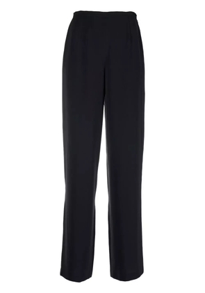 Giorgio Armani Pre-Owned 1990s high-waisted wide-legged trousers - Black