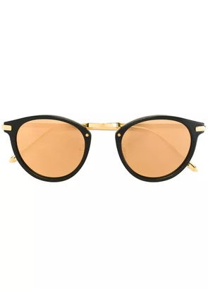 Linda Farrow round frame sunglasses - Black