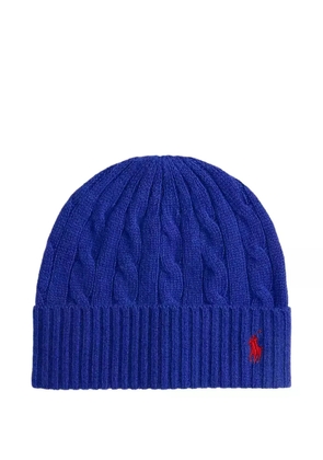 Polo Ralph Lauren cable-knit beanie - Blue
