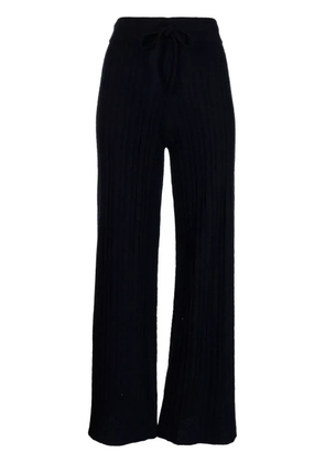 Madeleine Thompson Clementine kniited flared trousers - Blue