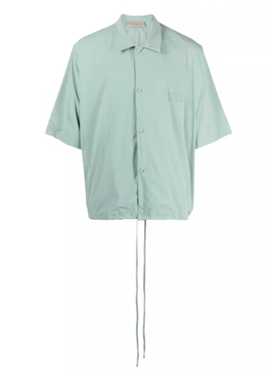 FEAR OF GOD ESSENTIALS rubberised-logo short-sleeve shirt - Green