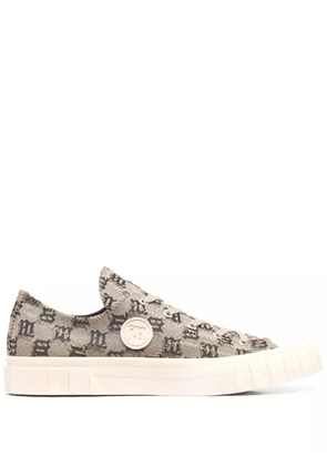 MISBHV monogram lace-up sneakers - Neutrals