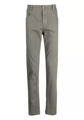 Transit mid-rise slim-cut trousers - Grey