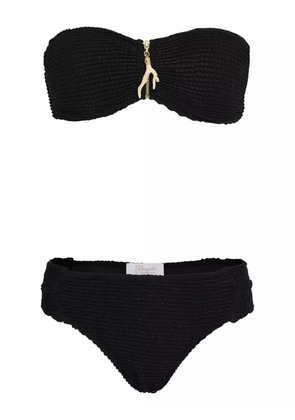 Brigitte bandeau bikini set - Black