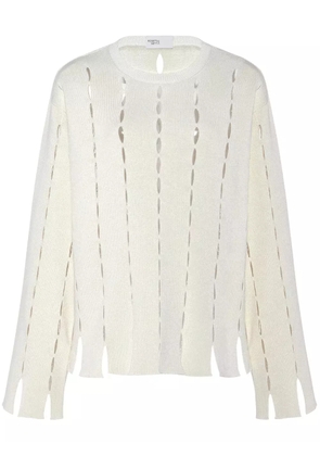 Rosetta Getty cut-out jumper - Neutrals