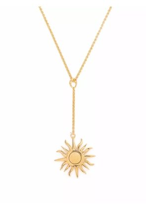 Dinny Hall 22kt gold vermeil Sun pendant necklace