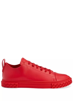 Giuseppe Zanotti Ecoblabber lace-up low-top sneakers - Red
