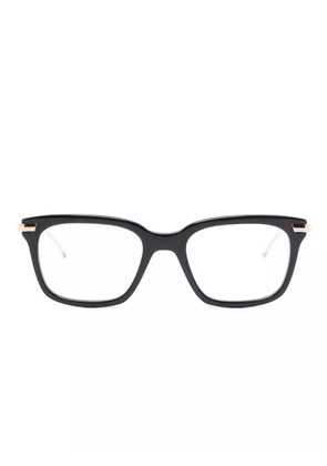 Thom Browne Eyewear rectangle-frame glasses - Black
