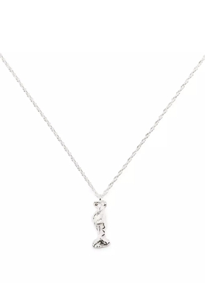 LOVENESS LEE I alphabet-charm necklace - Silver