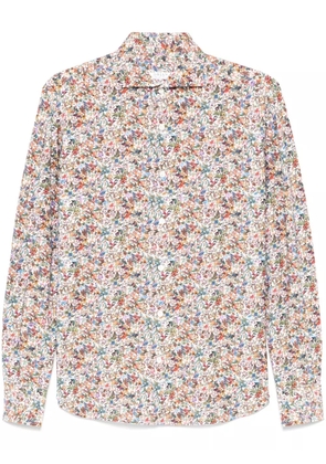 Orian floral-print shirt - White