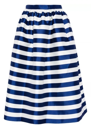 Kimhekim striped flared skirt - Blue