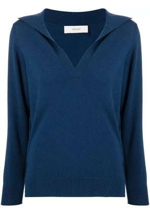 Pringle of Scotland Polo-style jumper - Blue