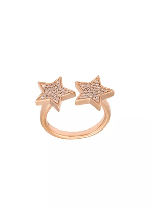 ALINKA 'Stasia' double diamond star ring - Metallic