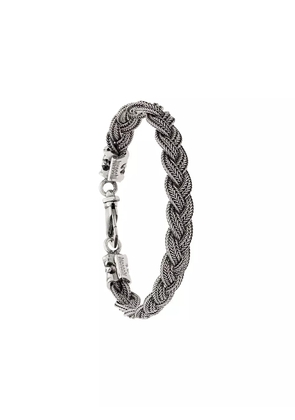 Emanuele Bicocchi woven chain bracelet - Metallic