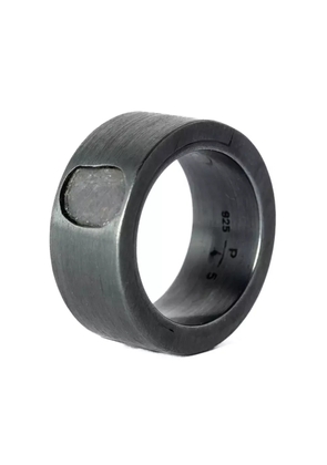 Parts of Four Sistema sterling-silver diamond ring - Black