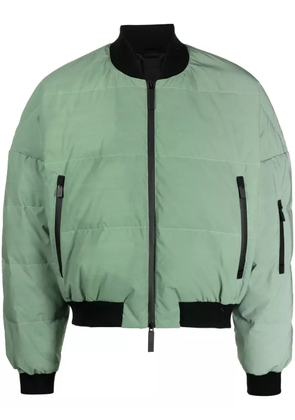 Templa reflective bomber padded jacket - Green
