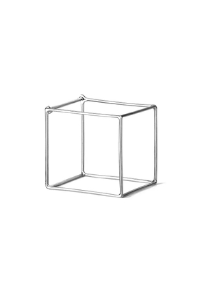 Shihara Square Earring 25 - Metallic