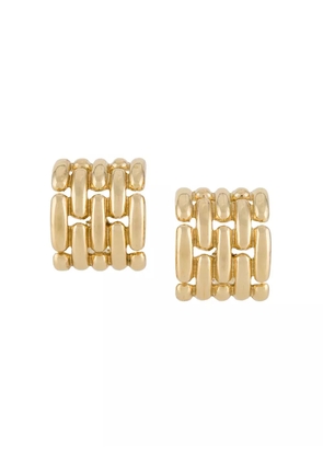 Givenchy Pre-Owned 1980s chain-link earrings - Gold