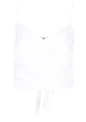Iceberg wraparound cotton top - White