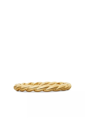 David Yurman 18kt yellow gold Petite band ring (2.8mm)