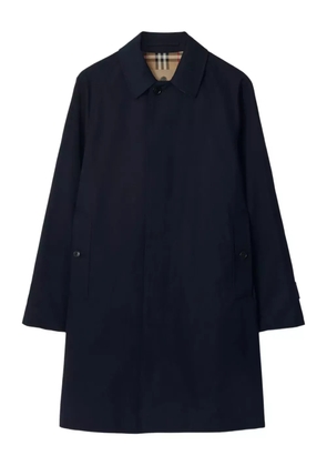 Burberry Camden raglan-sleeve coat - Blue