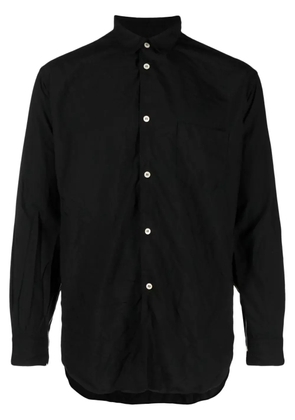 Comme Des Garçons Shirt zip-embellished long-sleeve shirt - Black