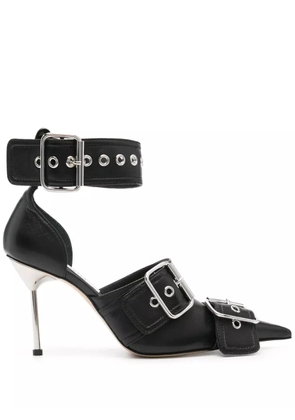 Giuseppe Di Morabito 100mm decorative-buckle pumps - Black