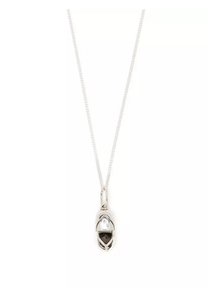 Capsule Eleven Capsule onyx necklace - Silver