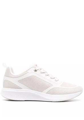 Tommy Hilfiger logo-print mesh sneakers - Neutrals