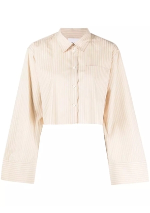 FRAME classic-collar long-sleeve shirt - Neutrals