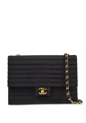 CHANEL Pre-Owned 1990 flap chain shoulder bag - Black