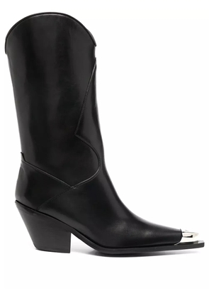 MISBHV metallic toe boots - Black